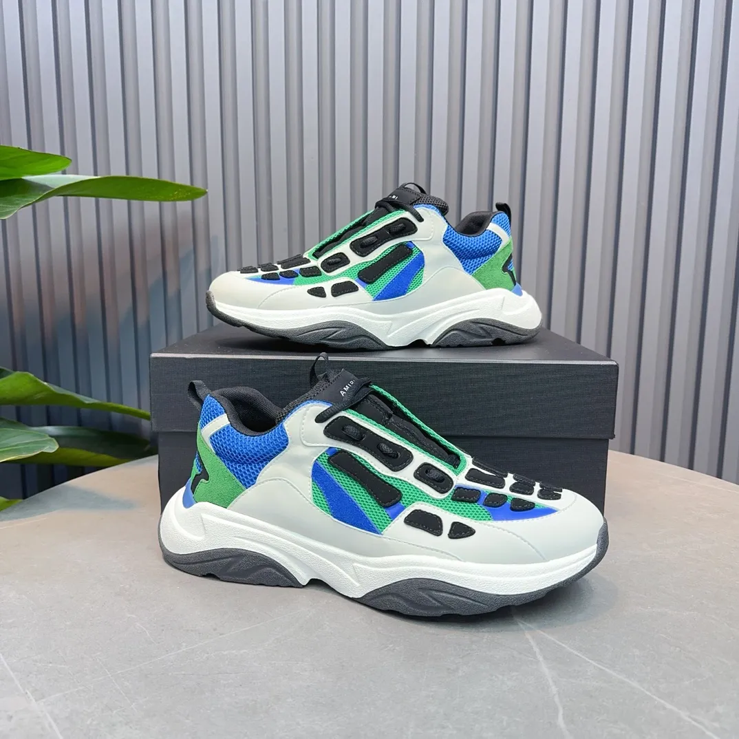 Men's shoes 💰740💰 AMIRI AMIRI fashion brand hot sale 🔥 Available all year round ✅ Official website synchronization Imported fabrics 1⃣️ vs 1⃣️ replica, original factory special original sole, 38-45 (38.45. Non-refundable)